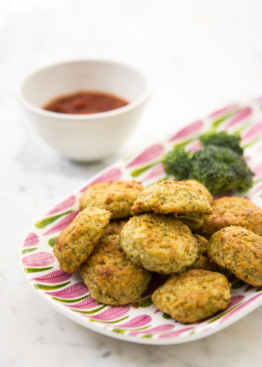 Albóndigas de brócoli,patata y mozzarella