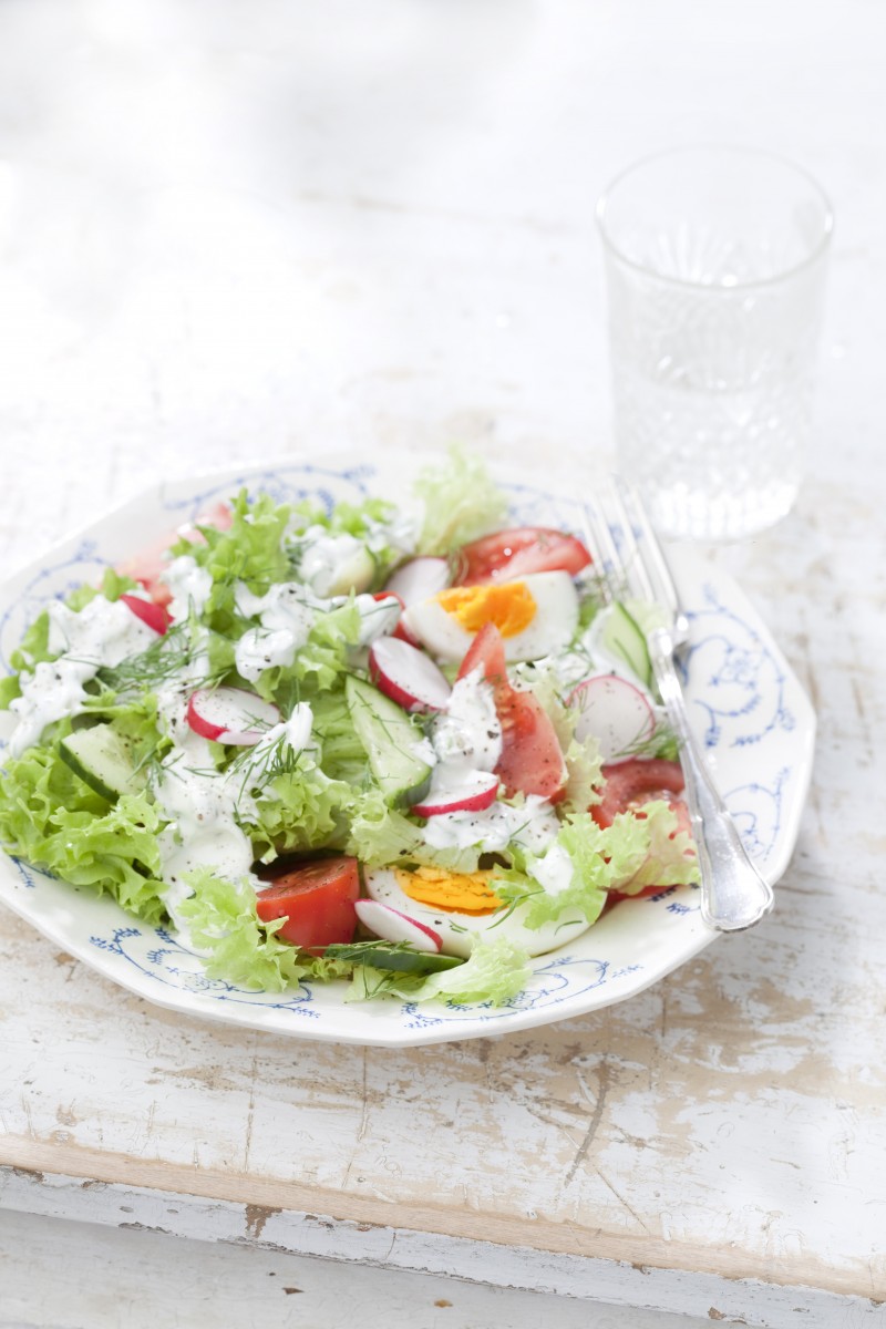 radish and cucumber salad