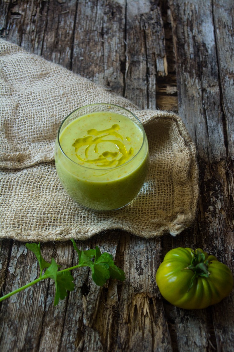 Gazpacho verde tia lou