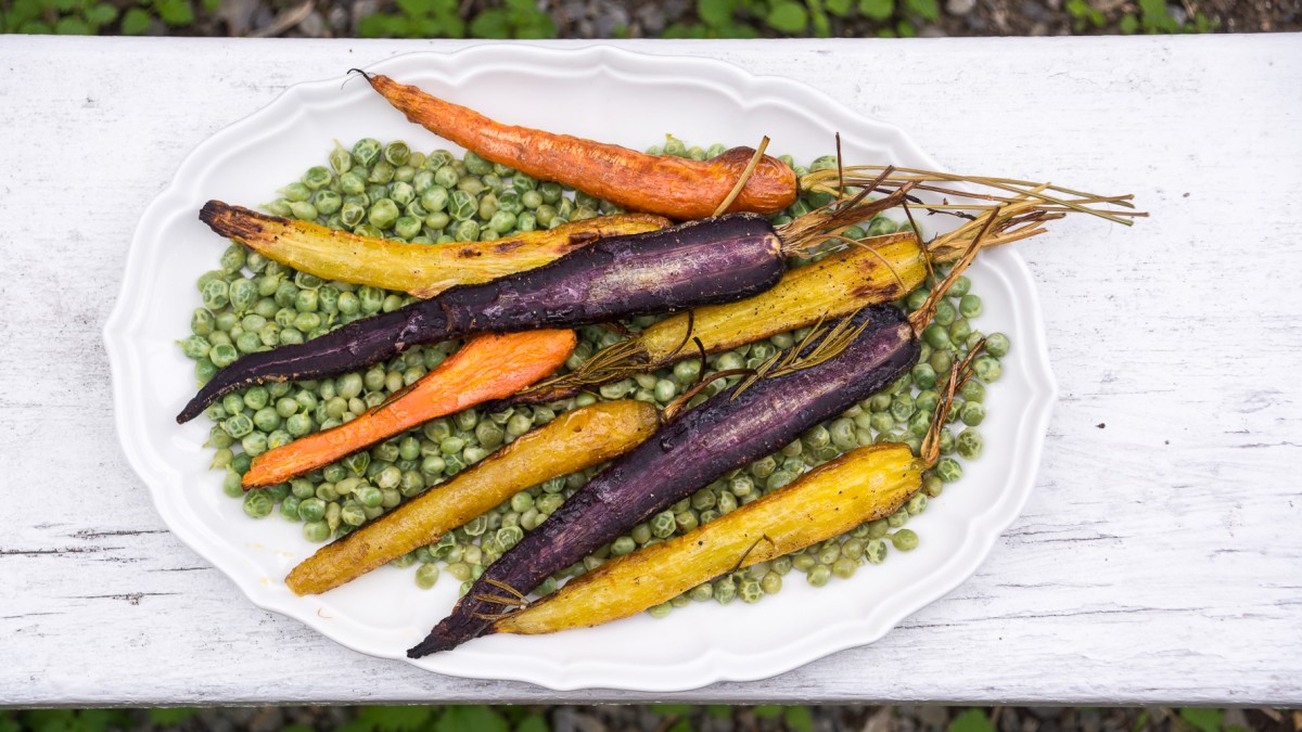 Un manojo de zanahorias “Colorful”