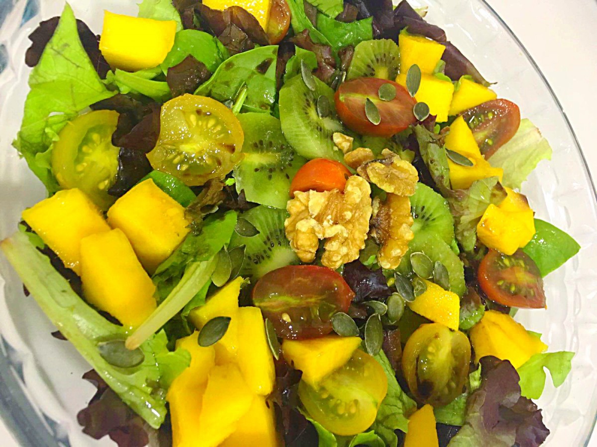 Ensalada de mango y kiwi | Love my Salad