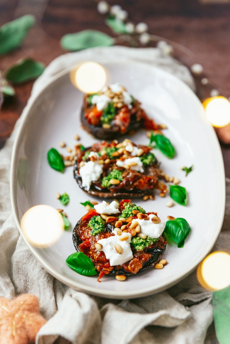 Portobello a la Caprese