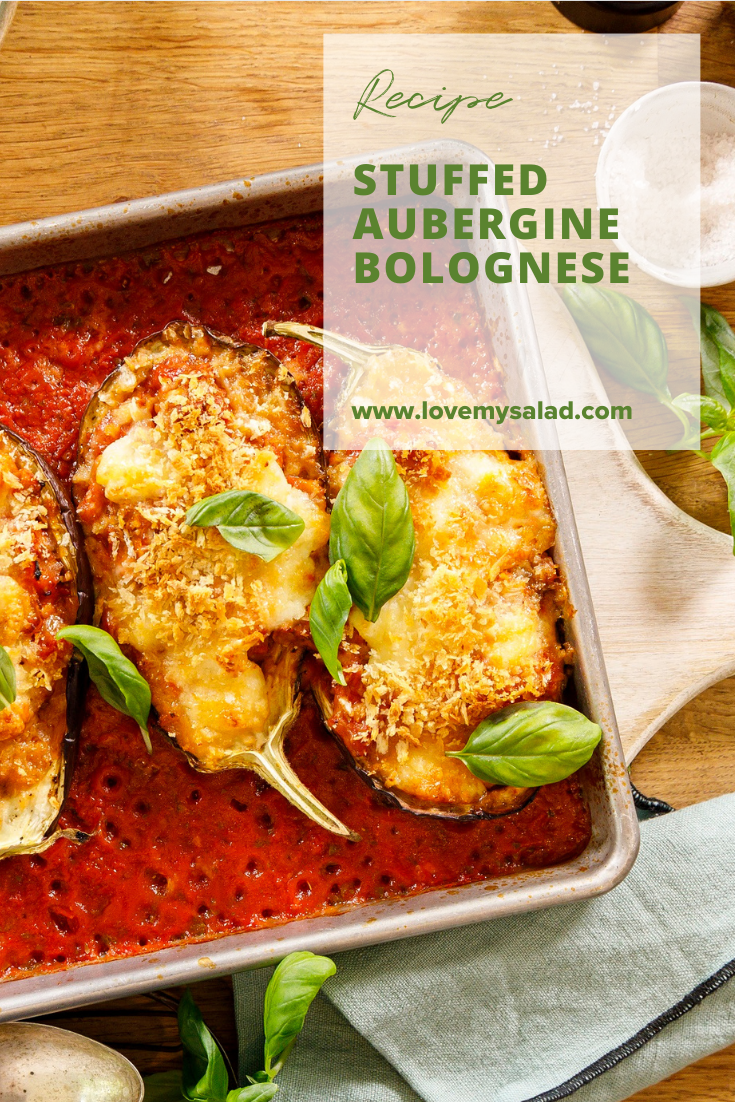 Stuffed aubergine