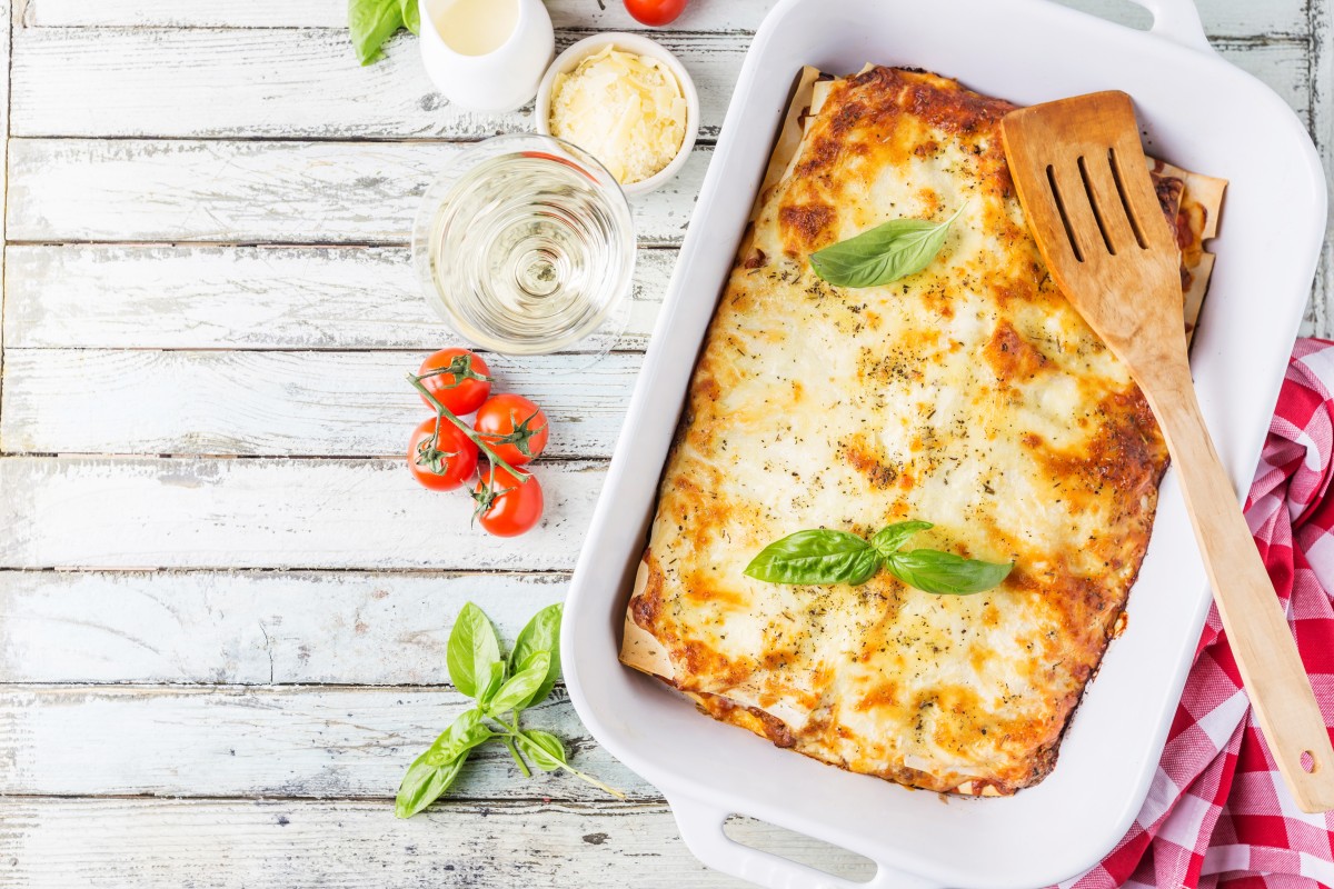 Vegetable lasagne