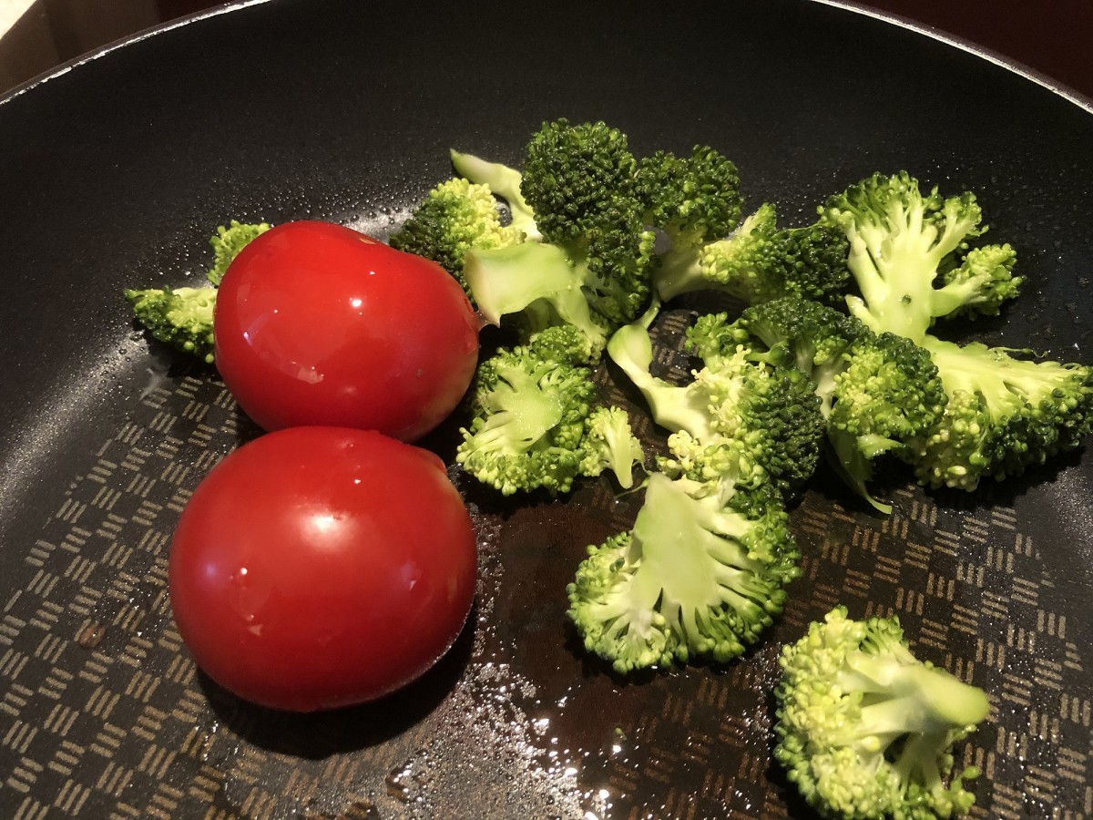 Vegetables for breakfast