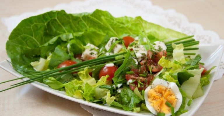 Ensalada de Queso de Cabra con Lechuga Romana | Love my Salad