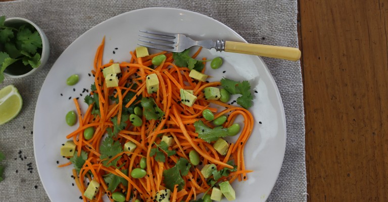 Carrot Edamame Ginger Salad Love My Salad