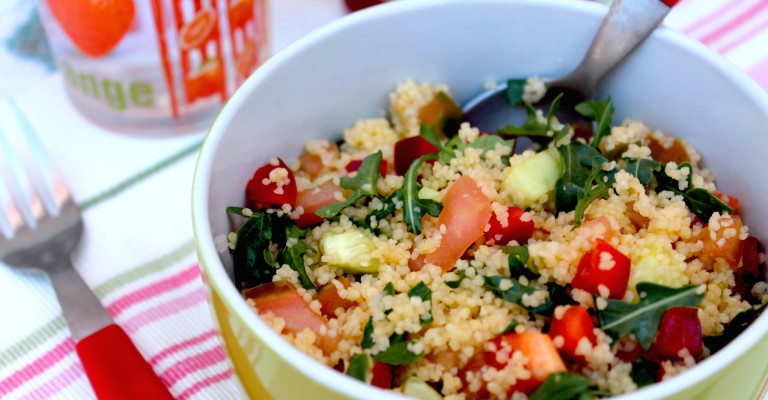 Couscous And Fresh Rocket Salad Love My Salad