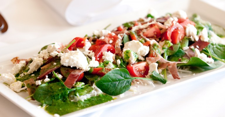 Baby Spinach Celeriac And Feta Salad Love My Salad