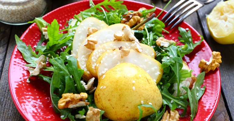 Walnut Pear And Parmesan Salad Love My Salad