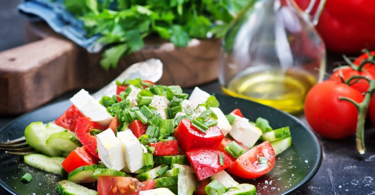 Overleven beloning dak Cocktailtomaten salade met komkommer en feta | Love my Salad