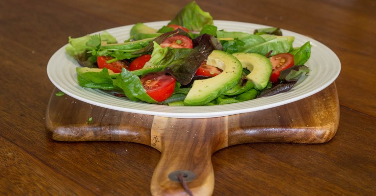 Salanova Butter Lettuce With Avocado Tomato And Fresh Herbs