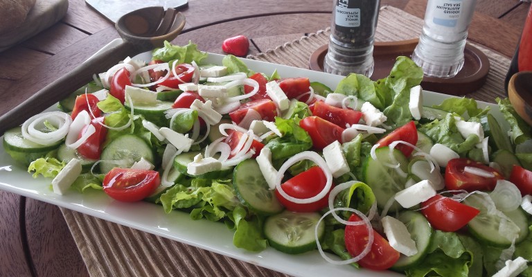 Tomato Lettuce And Cucumber Salad Classic Tlc Salad Love My Salad