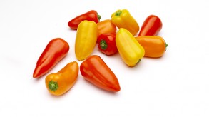 Mini sweet peppers