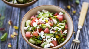 Salades met fruit 