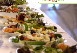 First love my salad event in Spain big succes