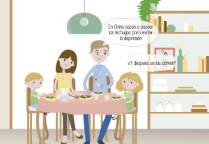 Cuento para que los niños coman ensalada