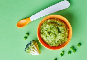 Baby's first solid food? Start with vegetables