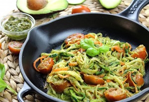 Spiralize noodles spaghetti vegetables
