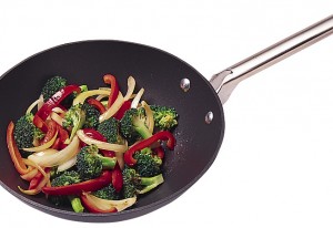 Healthy salading tips on frying vegetables