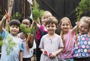 The importance of eating vegetables: invest in your child's eating habits.