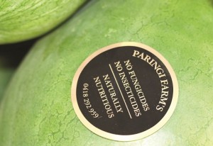 Organic watermelon, grown by Paringi Farms, Love My Salad