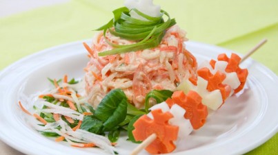 Kohlrabi-Möhren-Salat