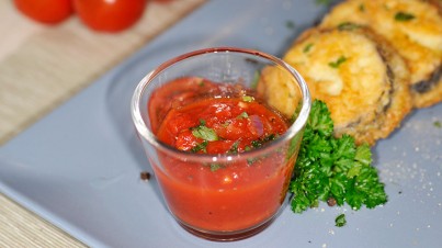 Klassische selbstgemachte Tomatensoße