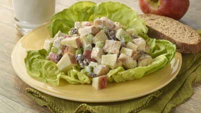 Ensalada de manzana y pollo