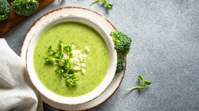 Sopa Rápida de Brócolis