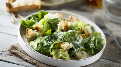 Super Crunchy Caesar Salad