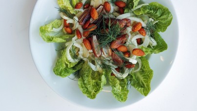 Dates, Fennel and Lettuce Salad
