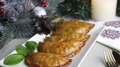 Empanadillas de calabacín y pimientos del piquillo Empanadillas de calabacín y pimientos del piquillo