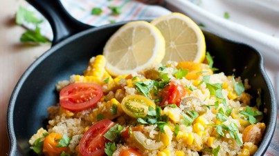 Mexican quinoa salad