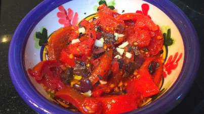 Ensalada mediterránea de tomate