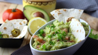 Guacamole con puntito picantón