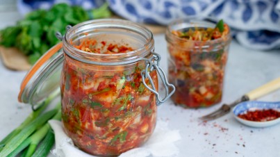 Làm kimchi tại nhà