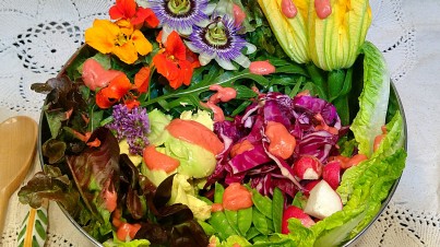 Ensalada de flores