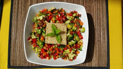 Tabulé de quinoa y brócoli