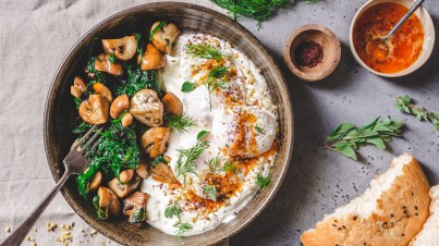 Huevos Turcos con un extra de Vegetales