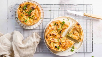 Savoury Pie with Chicken and Leek