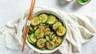 Salada coreana de pepino (oi muchim)