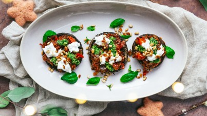 Portobello a la Caprese