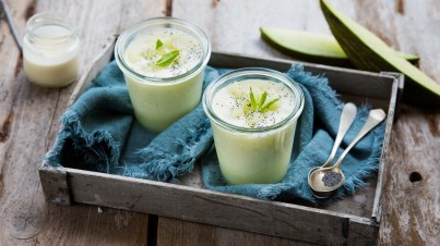 Mousse de melon et citron