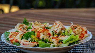 Wonderful prawn salad