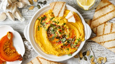 Pompoen hummus