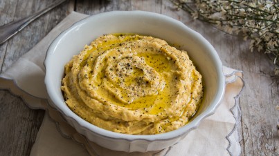 Carrot and parsnip hummus 
