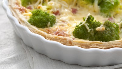 Quiche van romanesco 