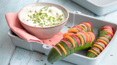 Rainbow cucumbers