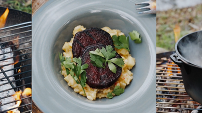 Risotto mit (gegrillter) Rote Bete